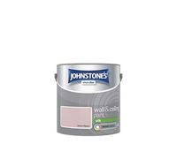 Johnstone's - Wall & Ceiling Paint - Ballet Slipper - Silk Finish - Emulsion Paint - Fantastic Coverage - Easy to Apply - Dry in 1-2 Hours - 12m2 Coverage per Litre - 2.5L