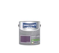 Johnstone's - Wall & Ceiling Paint - Dark Angel - Silk Finish - Emulsion Paint - Fantastic Coverage - Easy 1-2 Hours - 12m2 Coverage per Litre - 2.5L
