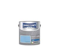 Johnstone's - Wall & Ceiling Paint - Dynasty China - Matt Finish - Emulsion Paint - Fantastic Coverage - Easy to Apply - Dry in 1-2 Hours - 12m2 Coverage per Litre - 2.5L