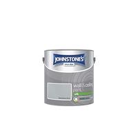 Johnstone's Silk Emulsion Paint, 2.5L, Manhattan Grey