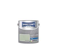 Johnstone's - Wall & Ceiling Paint - Natural Sage - Matt Finish - Emulsion Paint - Fantastic Coverage - Easy to Apply - Dry in 1-2 Hours - 12m2 Coverage per Litre - 2.5L