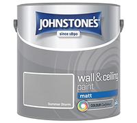 Johnstone's - Wall & Ceiling Paint - Summer Storm - Matt Finish - Emulsion Paint - Fantastic Coverage - Easy to Apply - Dry in 1-2 Hours - 12m2 Coverage per Litre - 5L