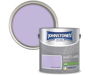 Johnstone's - Wall & Ceiling Paint - Sweet Lavendar - Silk Finish - Emulsion - -