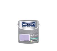 Johnstone's - Wall & Ceiling Paint - Sweet Lavendar - Soft Sheen Finish - Emulsion Paint - Fantastic Coverage - Easy to Apply - Dry in 1-2 Hours - 12m2 Coverage per Litre - 2.5L