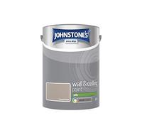 Johnstone's - Wall & Ceiling Paint - Toasted Beige - Silk Finish - Emulsion Paint - Fantastic Coverage - Easy to Apply - Dry in 1-2 Hours - 12m2 Coverage per Litre - 5L