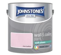 Johnstone's Wall & Ceiling Pink Cadillac Soft Sheen Paint 2.5L