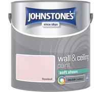 Johnstone's Wall & Ceiling Rosebud Soft Sheen Paint - 2.5L
