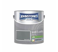 Johnstone's Wall & Ceiling Silk Paint - Steel Smoke - 2.5L