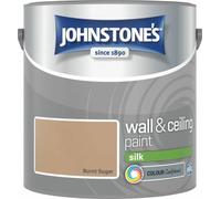 Johnstone's Wall & Ceilings Burnt Sugar Paint Silk - 2.5L