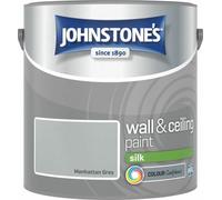 Johnstone's Wall & Ceilings Manhattan Grey Silk Paint - 2.5L