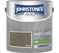 Johnstone's Wall & Ceilings Mocha Silk Paint - 2.5L