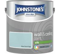 Johnstone's Wall & Ceilings New Duck Egg Silk Paint - 2.5L