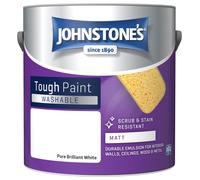 Johnstone's - Washable Matt Paint - Brilliant White - 2.5L