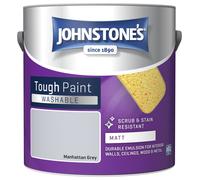 Johnstone's - Washable Matt Paint - Manhattan Grey - 2.5L