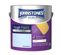 Johnstone's Washable Matt Tough Paint Blue Horizon - 2.5L