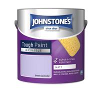 Johnstone's Washable Matt Tough Paint Sweet Lavender - 2.5L