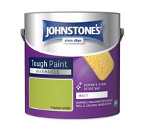 Johnstone's Washable Matt Tough Paint Tropical Jungle - 2.5L