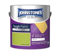 Johnstone's Washable Matt Emulsion Paint, 2.5L, Tropical Jungle