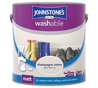 Johnstone's Washable paint washable Matt 2.5L - Champagne Cream