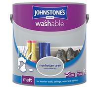 Johnstone's Washable Matt 2.5L Manhattan Grey