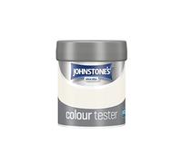 Johnstone's White Lace Wall & Ceiling Paint Tester Pot - Emulsion - Easy to Apply - Dries in 1-2 Hours - 75ml