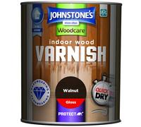 Johnstone's Woodcare Indoor Wood Varnish - Walnut