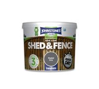 Johnstone's Woodcare One Coat Shed and Fence - Shaded Grey - 5L