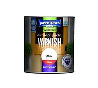 Johnstone's Woodcare Outdoor Yacht Varnish - Clear 250ml