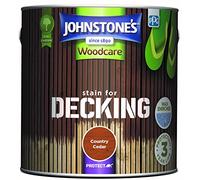 Johnstone's Woodcare Stain for Decking - County Cedar 2.5L