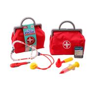 Johntoy 27576 Doctor's Bag with Accessories, 6 Pieces, Multicoloured (US IMPORT)