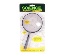 JohnToy 29580 Science Explorer Double Lens Magnifier, black (US IMPORT)