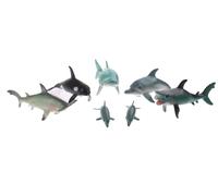 Johntoy Animal World play set ocean animals 7-piece (US IMPORT)