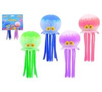 JohnToy Bath Toy Octopus Set of 2 Water Fun Colourful