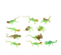Johntoy Glowing Reptiles Glow in the Dark Stretch Toy - Assorted