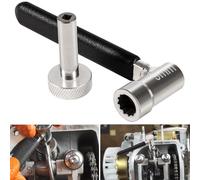 johntruck Valve Clearance Adjustable Wrench, 2PC Set, For Motorcycles ATVs and Scooter Gy6, 9mm Lock Nut Wrench with 3mm Tappet Adjuster