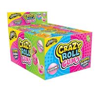 JohnyBee Crazy Roll Bubble Gum Chewing Erasers Roll 24 x 18g