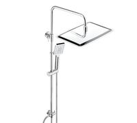 JOHO 304 Stainless Steel Rain Shower Set with Shower Head 35 x 25 cm Chrome