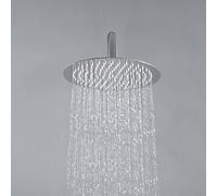 JOHO Round Shower Head 304 Stainless Steel Chrome 20cm