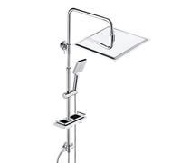 Joho Stainless Steel Rain Shower System Shower Set with Shower Shelf (Shower Head 30 x 30 cm)