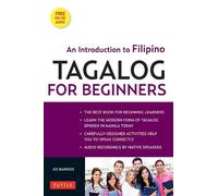 Tagalog for Beginners: An Introduction to Filipino, the National Language of the Philippines: An Introduction to Filipino, the National Language of the Philippines (Online Audio included)
