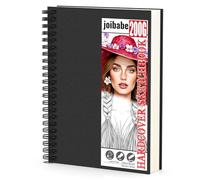 joibabe A4 Sketchbook,Hardcover Sketch Book 200GSM Thick Paper,Spiral Bound Sketch Pad A4,Drwaing Art Book for Sketching,Portrait,Kids,Adult,Artists,40 Sheets/80 Pages Drawing Pad