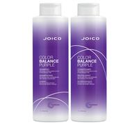 Joico Color Balance Purple Shampoo & Conditioner Set | Eliminate Brassy and Yellow tones | For Cool Blonde or Gray Hair