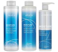 Joico Trio: Moisture Recovery Conditioner for Dry Hair 1000ml Shampoo & Treatment Balm