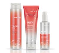 JOICO YouthLock Shampoo 300ml, Conditioner 250ml, Anti-Frizz Blowout C