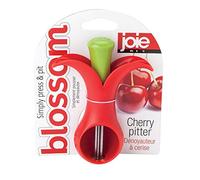 Joie 30455 Blossom Cherry Pitter, Plastic, Red/Green, 11 x 8 x 3.5 cm