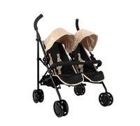 Joie Aire Twin Pushchair | Childrens Double Stroller Pram In Black & Stone | Childrens Baby Doll Stroller Toy Umbrella Fold Stroller | Role Play Toy Dolls Buggy Pushchair | Ages 3+