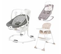 Joie Bouncer, Swing & Highchair 3-Piece Bundles - Fern/Cosmo Grey/Tan