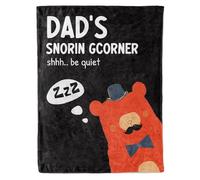 Joie Dad Gifts: Super Soft Cozy Flannel Blanket - 203 * 152cm, Perfect for Dad on Birthday, Thanksgiving, Christmas, Father's Day