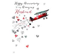 Joie De Vivre Husband Happy Anniversary Greeting Card Range Cards