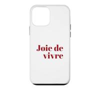 Joie de vivre - Joy Of Life French Phrase Case for iPhone 12 mini